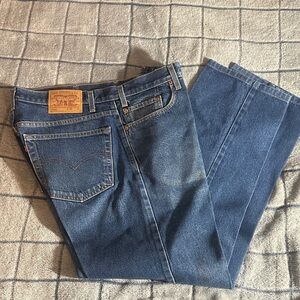 Levi's Men's Straight-Leg Jeans in Classic Indigo Blue